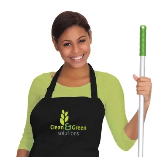 commercial cleaning service team member